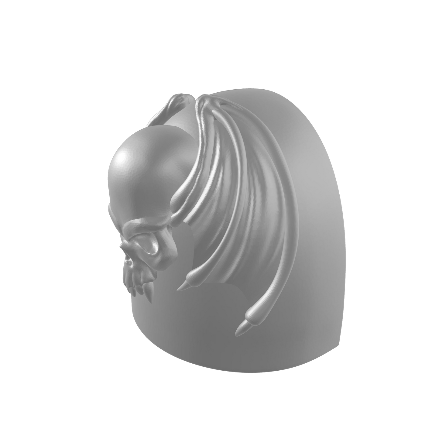 Night Lords Space Marine MKVI Shoulder Pad for JoyToy Traitor Marine Action Figures