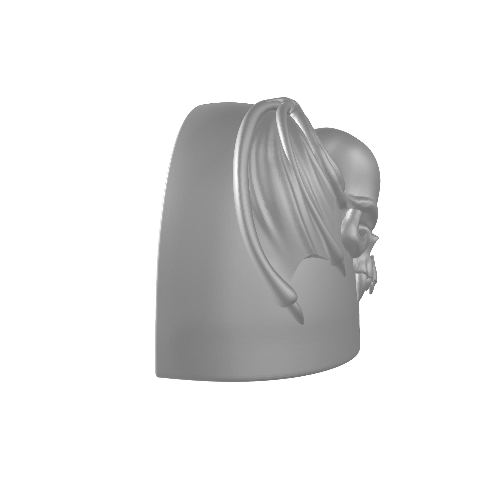 Night Lords Space Marine MKVI Shoulder Pad for JoyToy Traitor Marine Action Figures