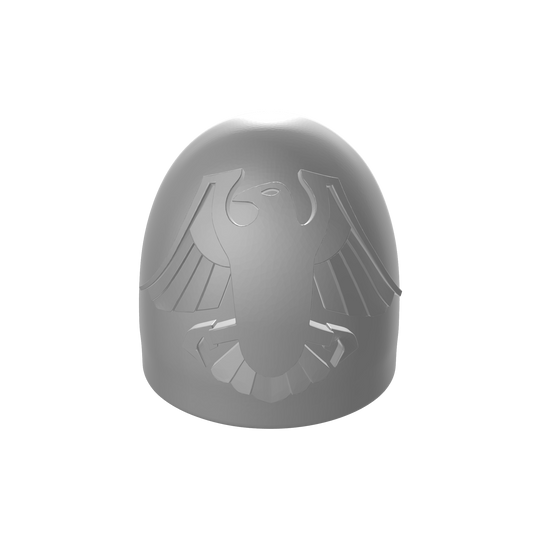 Custom Commander Shrike Raven Guard MKVI Shoulder Pad Ver. 1 for JoyToy Space Marine Action Figures