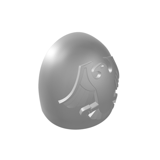 Custom Commander Shrike Raven Guard MKVI Shoulder Pad Ver. 1 for JoyToy Space Marine Action Figures