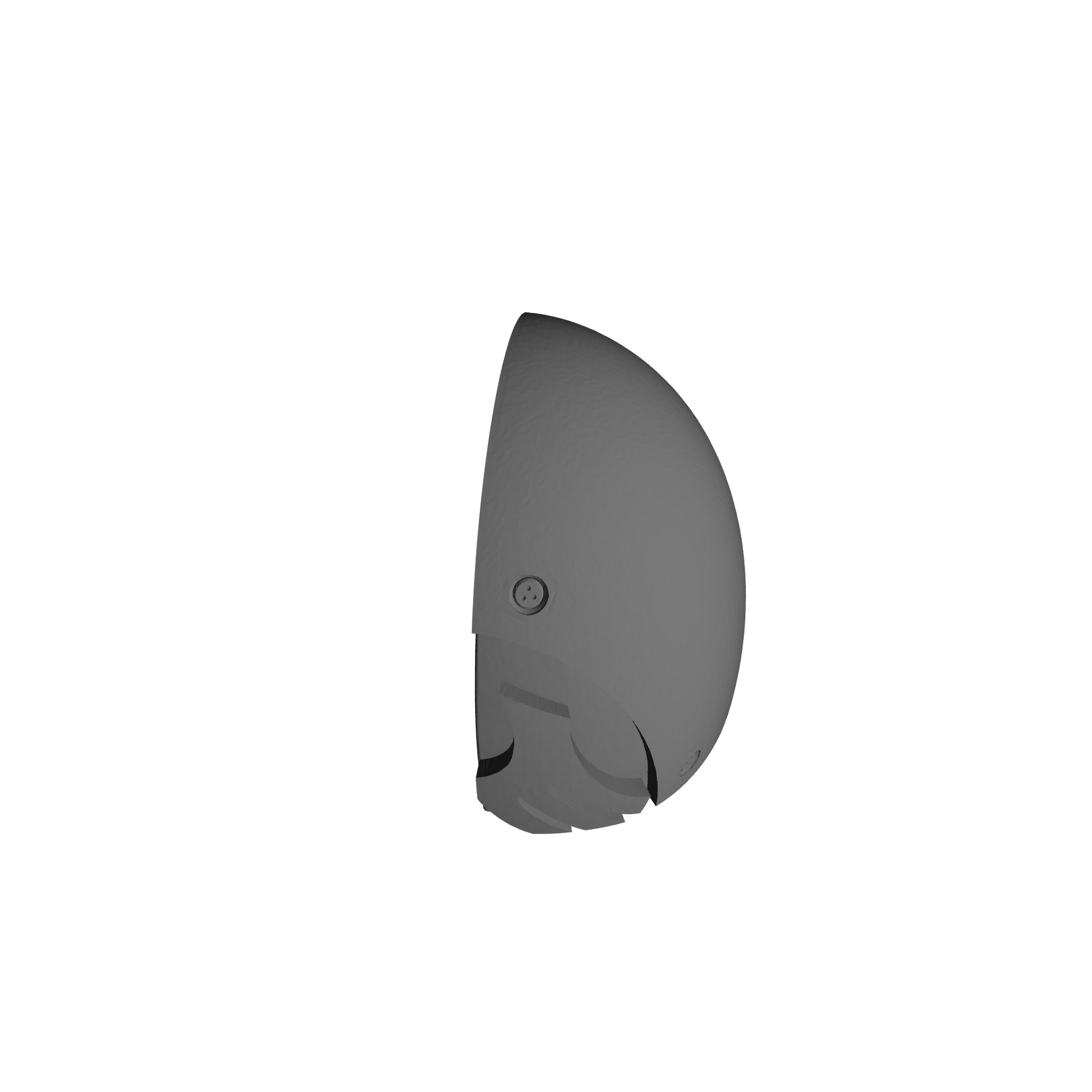 Custom Raven Guard MKVI Shoulder Pad 1b for JoyToy Space Marine Action Figures