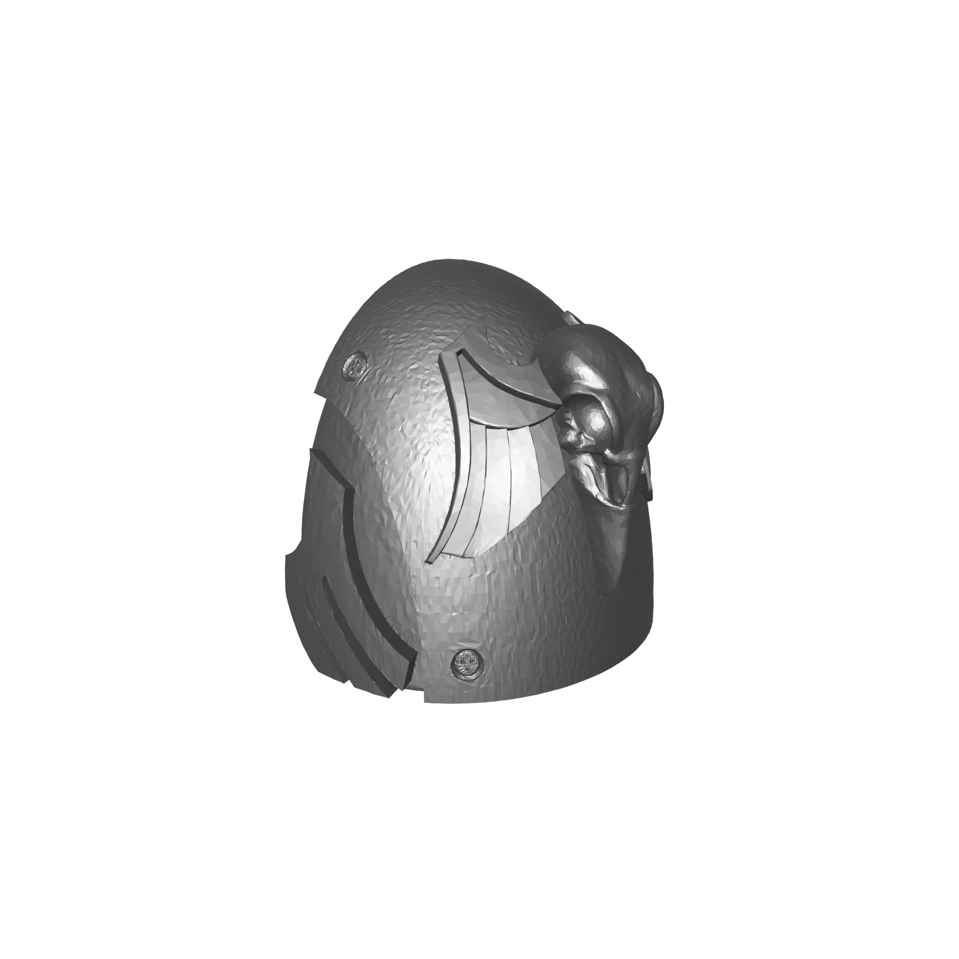 Custom Raven Guard MKVI Shoulder Pad Elite for JoyToy Space Marine Action Figures