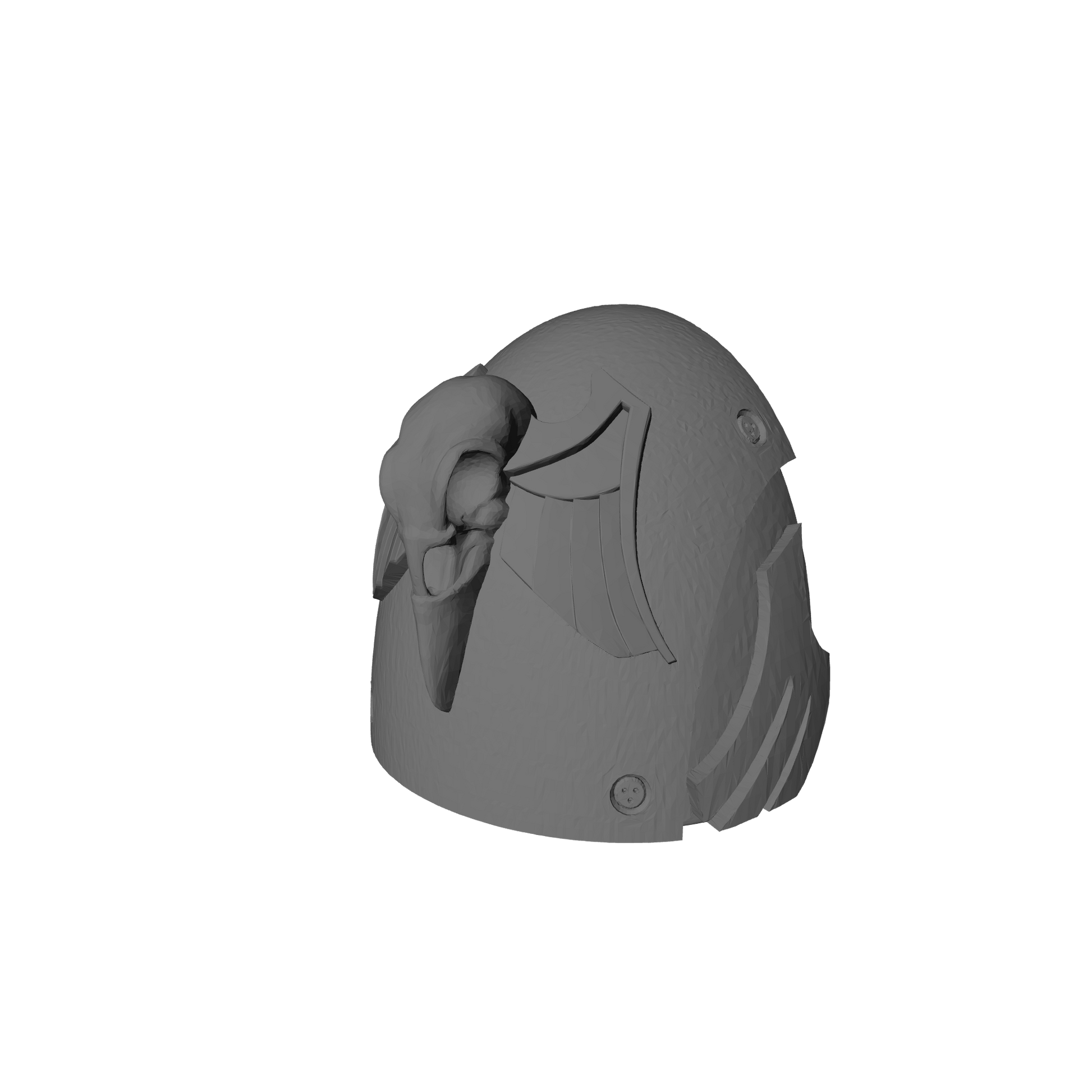 Custom Raven Guard MKVI Shoulder Pad Elite for JoyToy Space Marine Action Figures