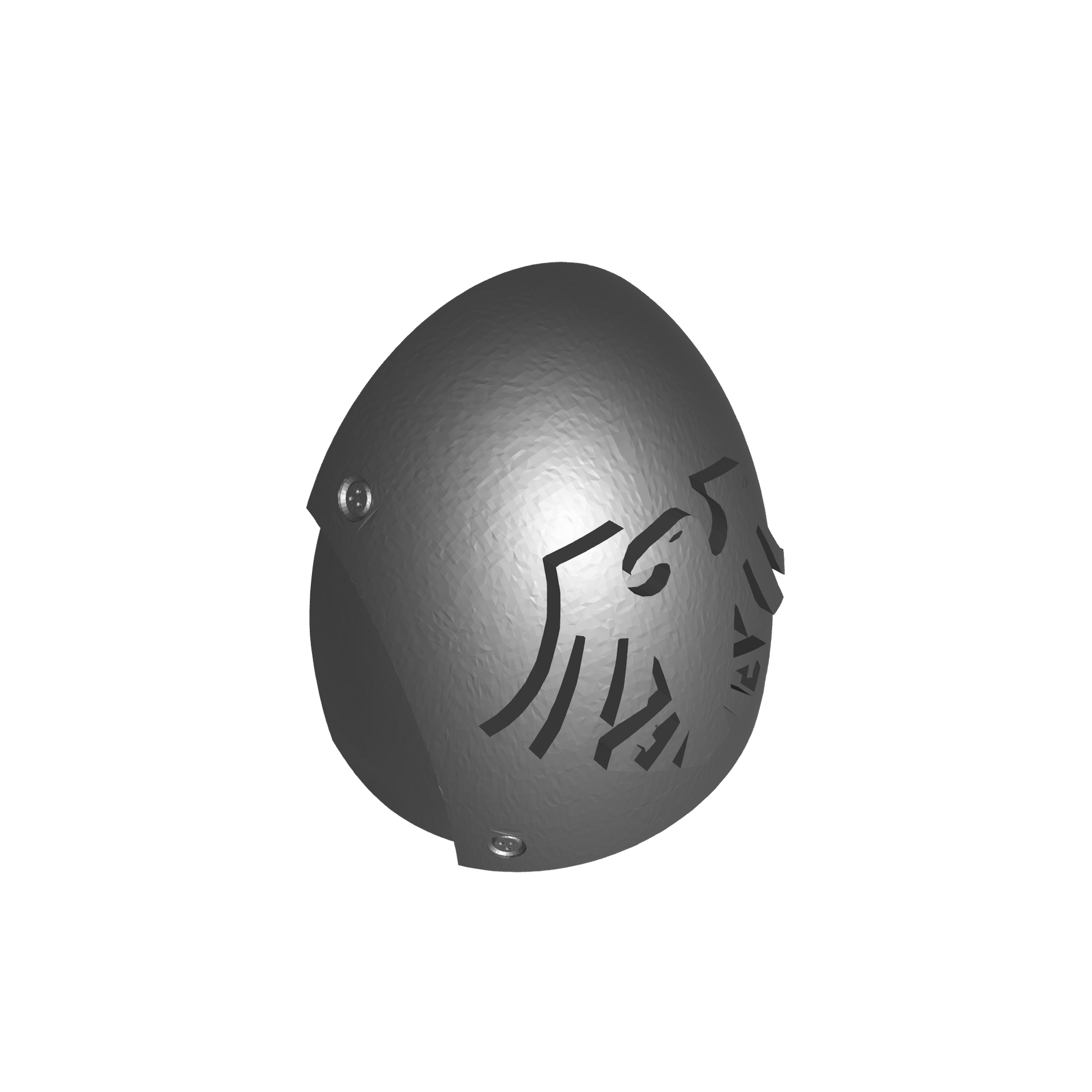 Custom Raven Guard MKVI Shoulder Pad Logo 2a for JoyToy Space Marine Action Figures