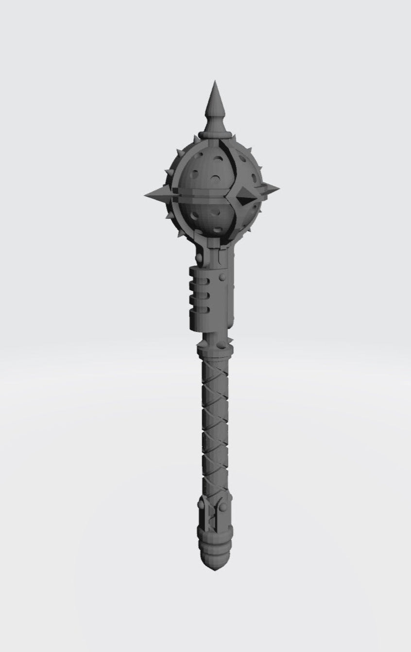 Sisters of Battle Power Mace for JoyToy Battle Soritas Action Figures