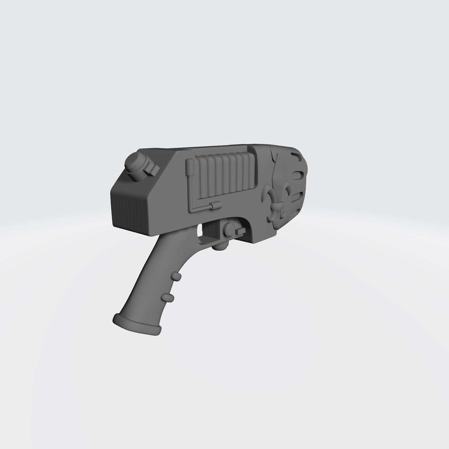 Sisters of Battle Plasma Pistol with Fleur-de-lis for JoyToy Battle Soritas Action Figures