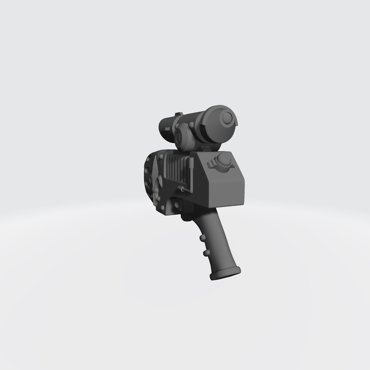 Custom Sisters of Battle Plasma Pistol with Fleur-de-lis and Scope for JoyToy Battle Soritas Action Figures