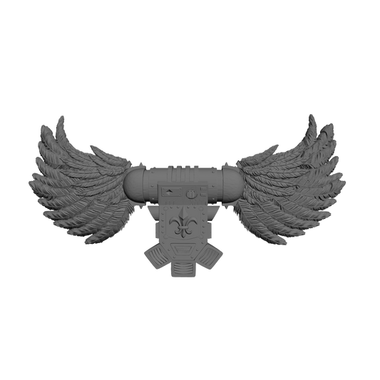 Adepta Sororitas Sisters of War Jump Pack with Wings and Feathers for JoyToy Battle Sister Action Figures