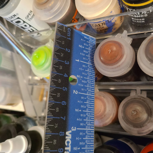 Six 6 Tier Modular Paint Rack - Acrylic Paint Dropper Storage Rack - Hobby Rack - Acrylic Rack System (ARS)