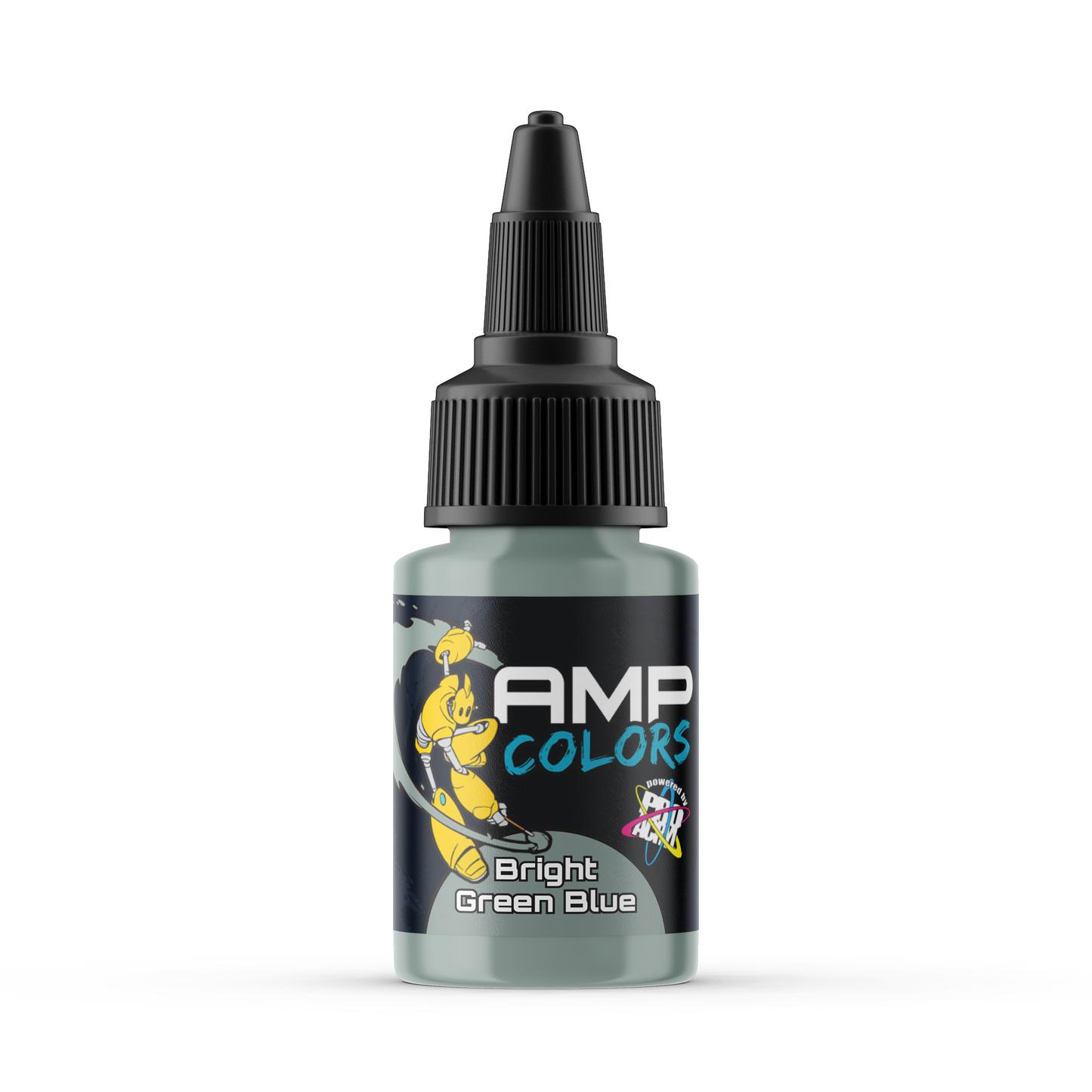 AMP Colors - Bright Green Blue Paint
