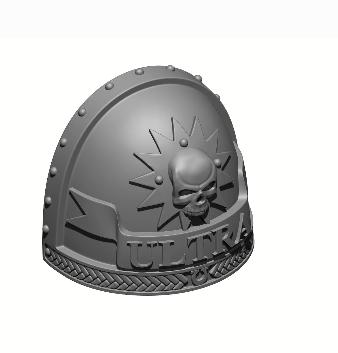 Captain Titus of the Ultramarines Chapter Shoulder Pad