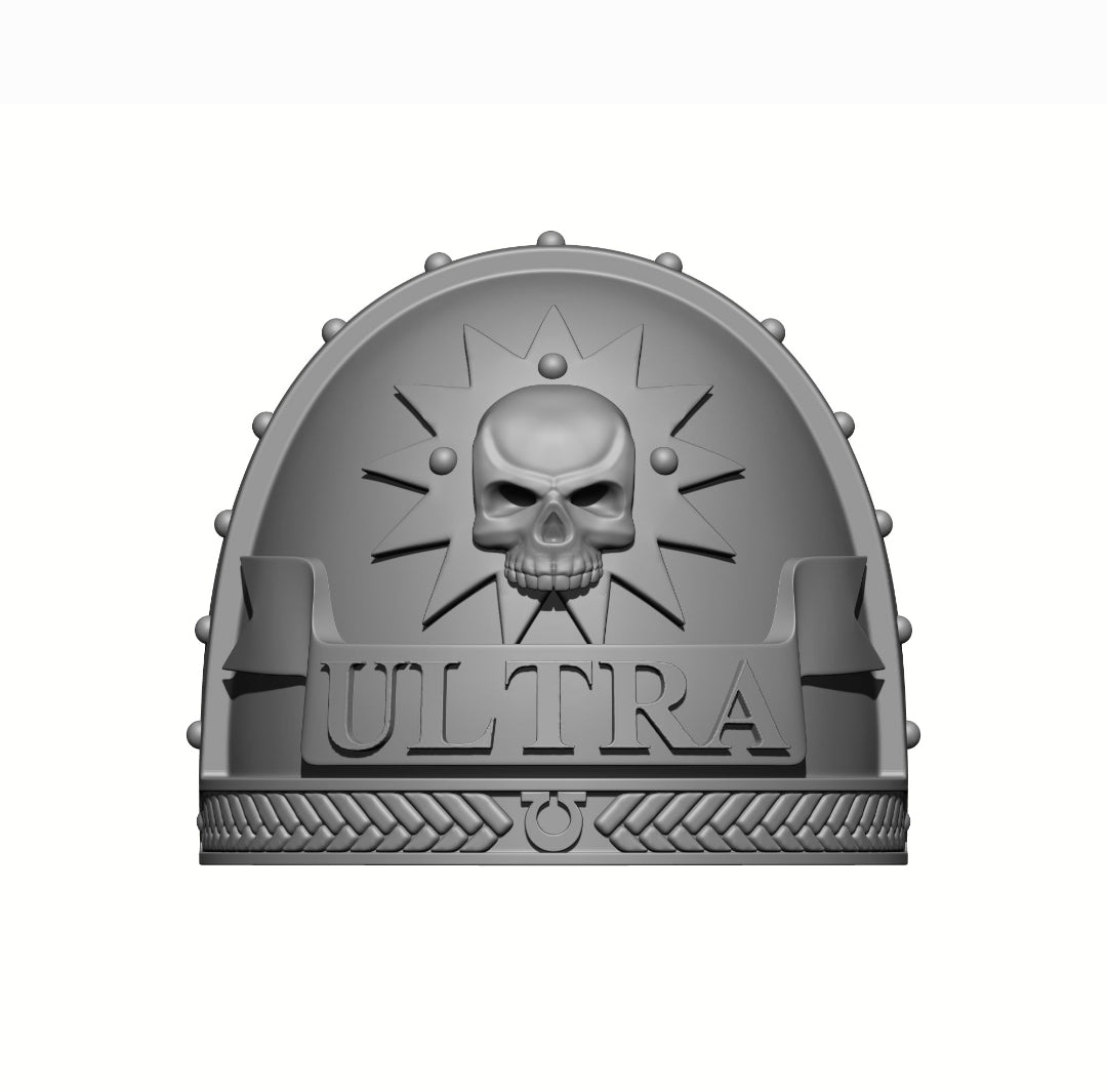 Captain Titus of the Ultramarines Chapter Shoulder Pad