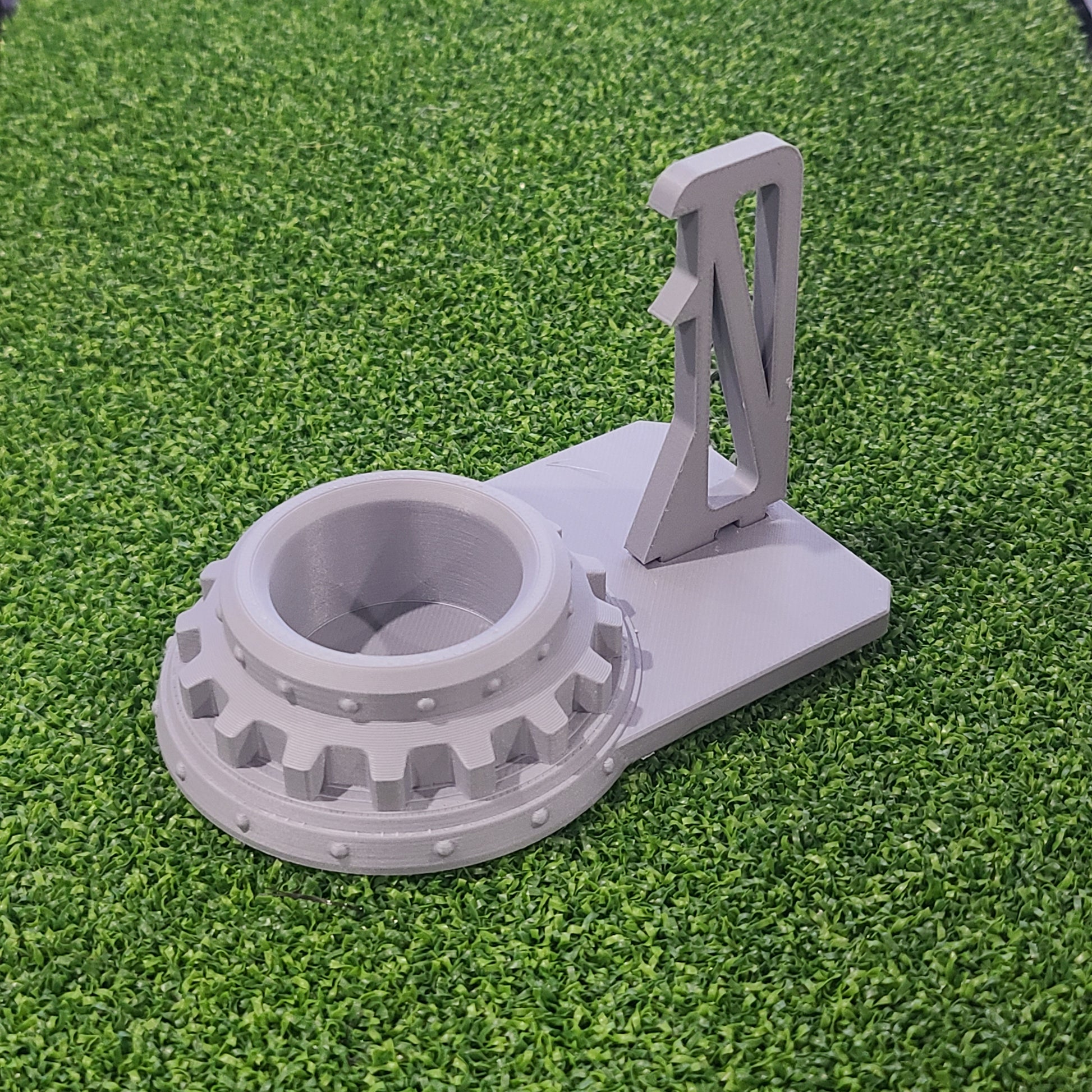 Custom Mechanical Gear Paint Pot Holder with Lid Holder for Citadel Paints