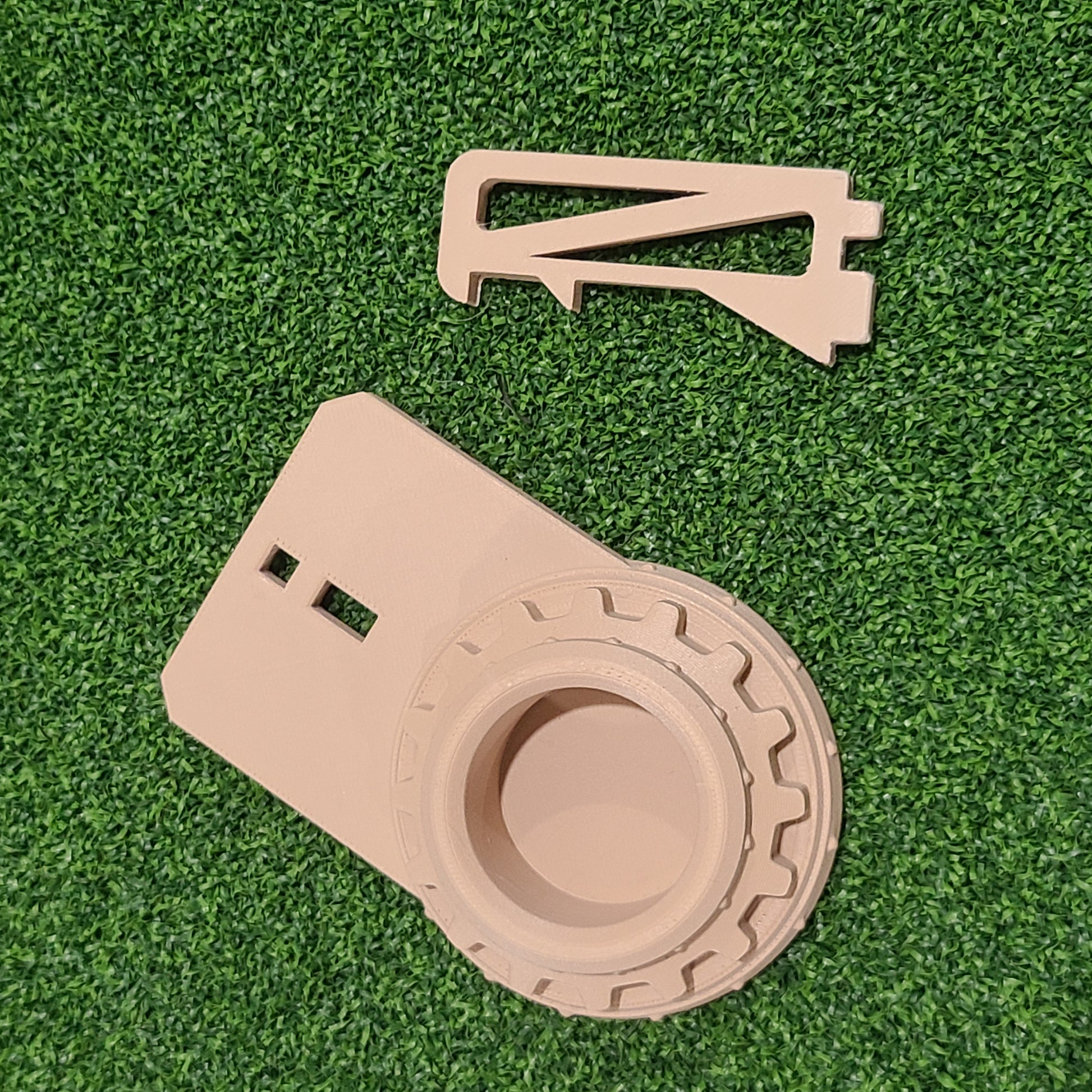 Custom Mechanical Gear Paint Pot Holder with Lid Holder for Citadel Paints