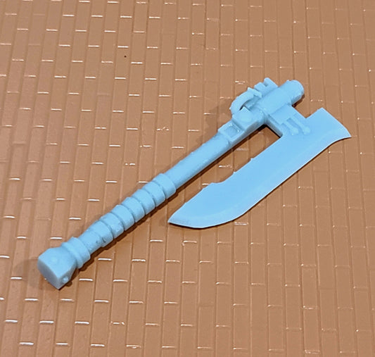 Energy Axe: Pre-Heresy Mars Pattern Glaive Axe is compatible with JoyToy Space Marine Action Figures. By 18th Scale Armory