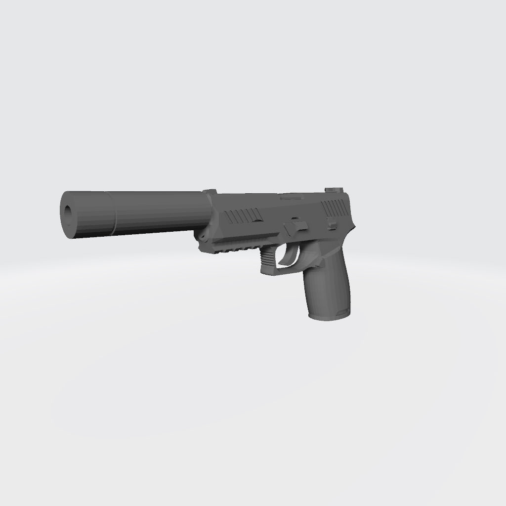 G.I.Joe Classified Series - Sig Sauer P226 Legion Suppressed: Weapon Swaps for 1:12 Scale 6" Action Figure Custom Parts