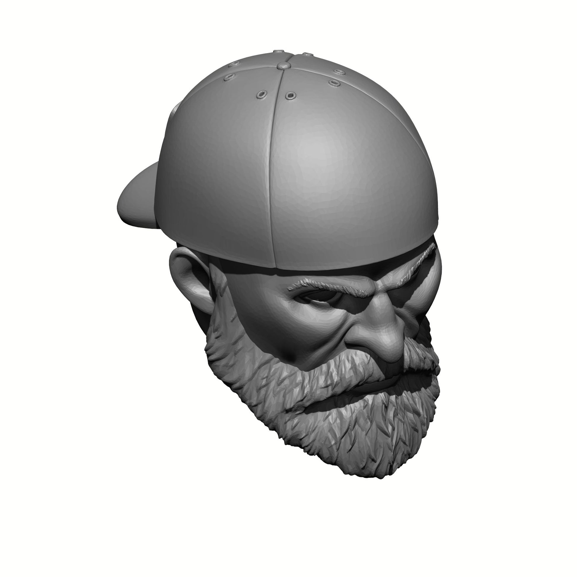Top of the Action Force Valaverse Series 2 Trigger Premium Toy eteran with Beard and Plain Hat Backward Head Swaps 1:12 Scale 6" Action Figure Custom Parts
