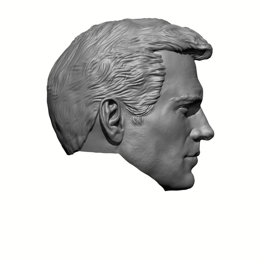 Right Profile G.I. Joe Classified 6-Inch Scale Henry Cavill Head Swap 1:12 Scale Action Figure Custom Parts