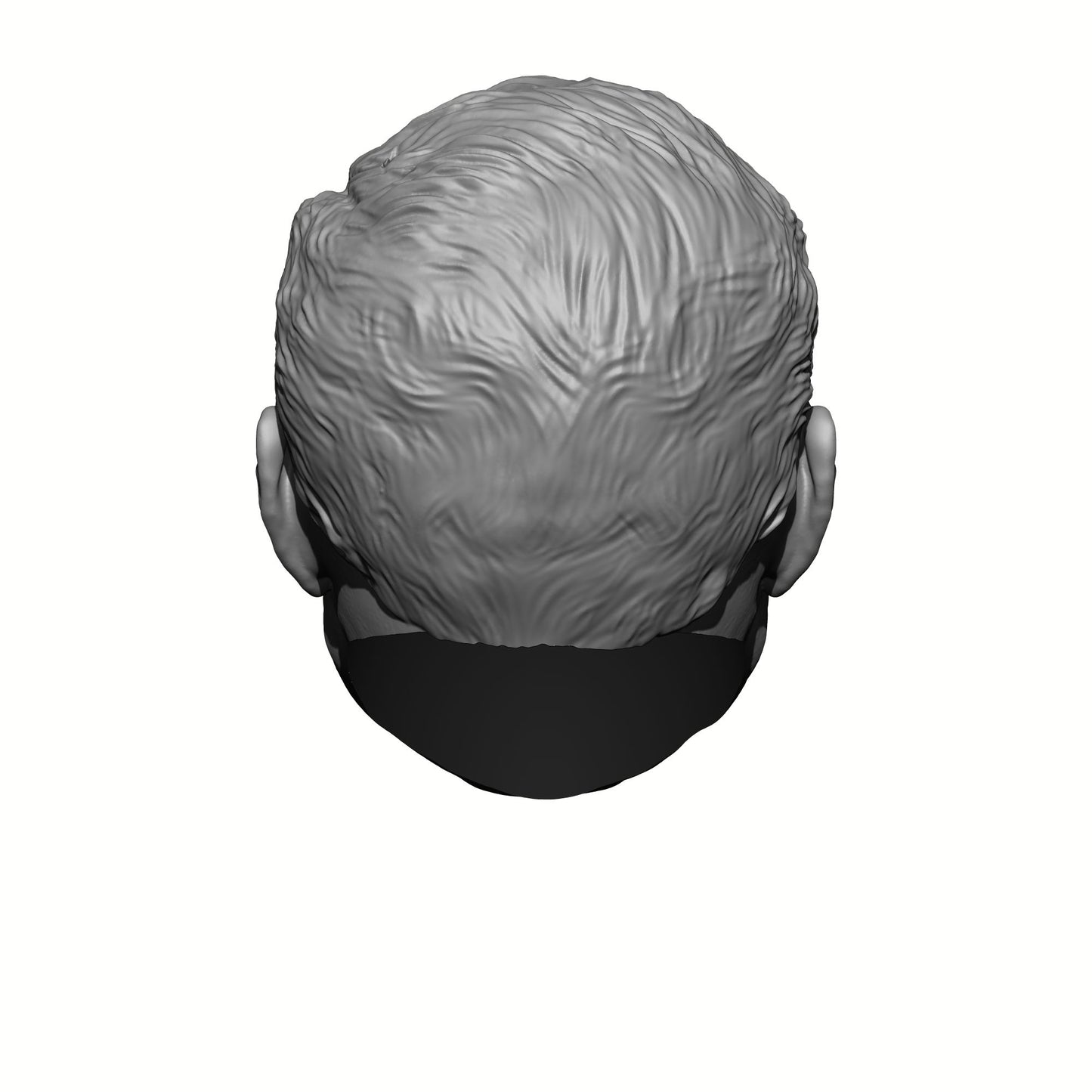Back of the G.I. Joe Classified 6-Inch Scale Henry Cavill Head Swap 1:12 Scale Action Figure Custom Parts