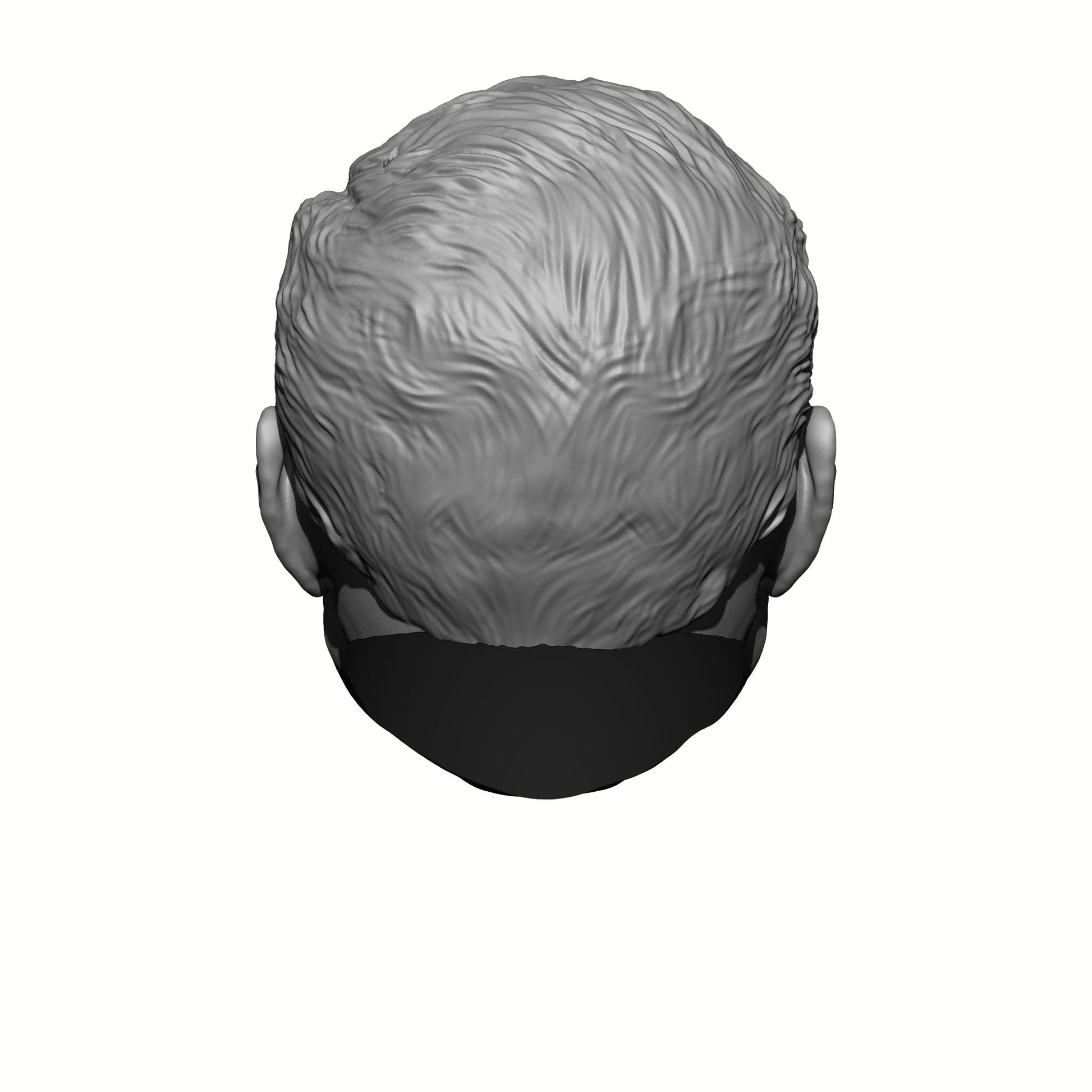 Back of the G.I. Joe Classified 6-Inch Scale Henry Cavill Head Swap 1:12 Scale Action Figure Custom Parts