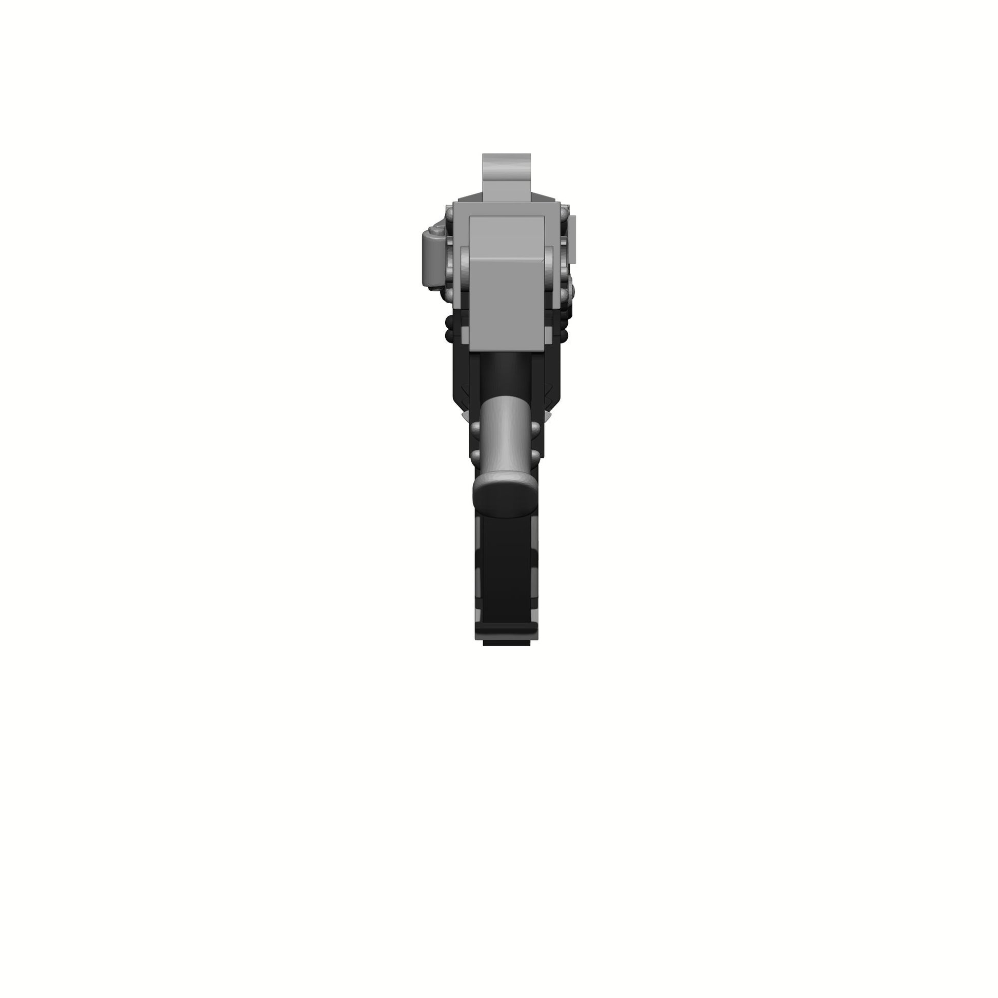 Veteran Artificer Bolter with Curved Magazine for JoyToy Battle Brother Action Figures Custom 1:18th Scale Parts