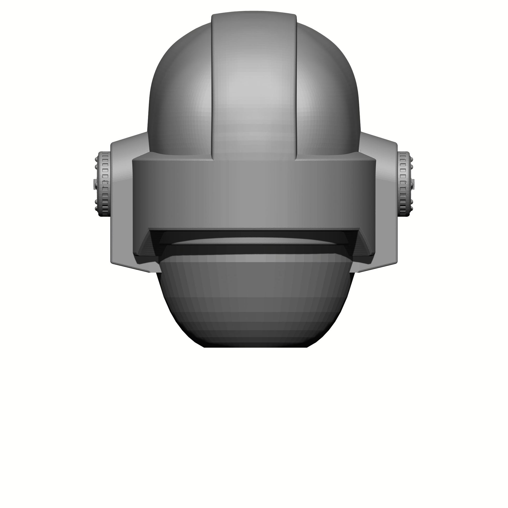 MK VII Helmet with Chevron: Helmet Swap for JoyToy Warhammer 40K Compatible Space Marine 1:18 4" Action Figures