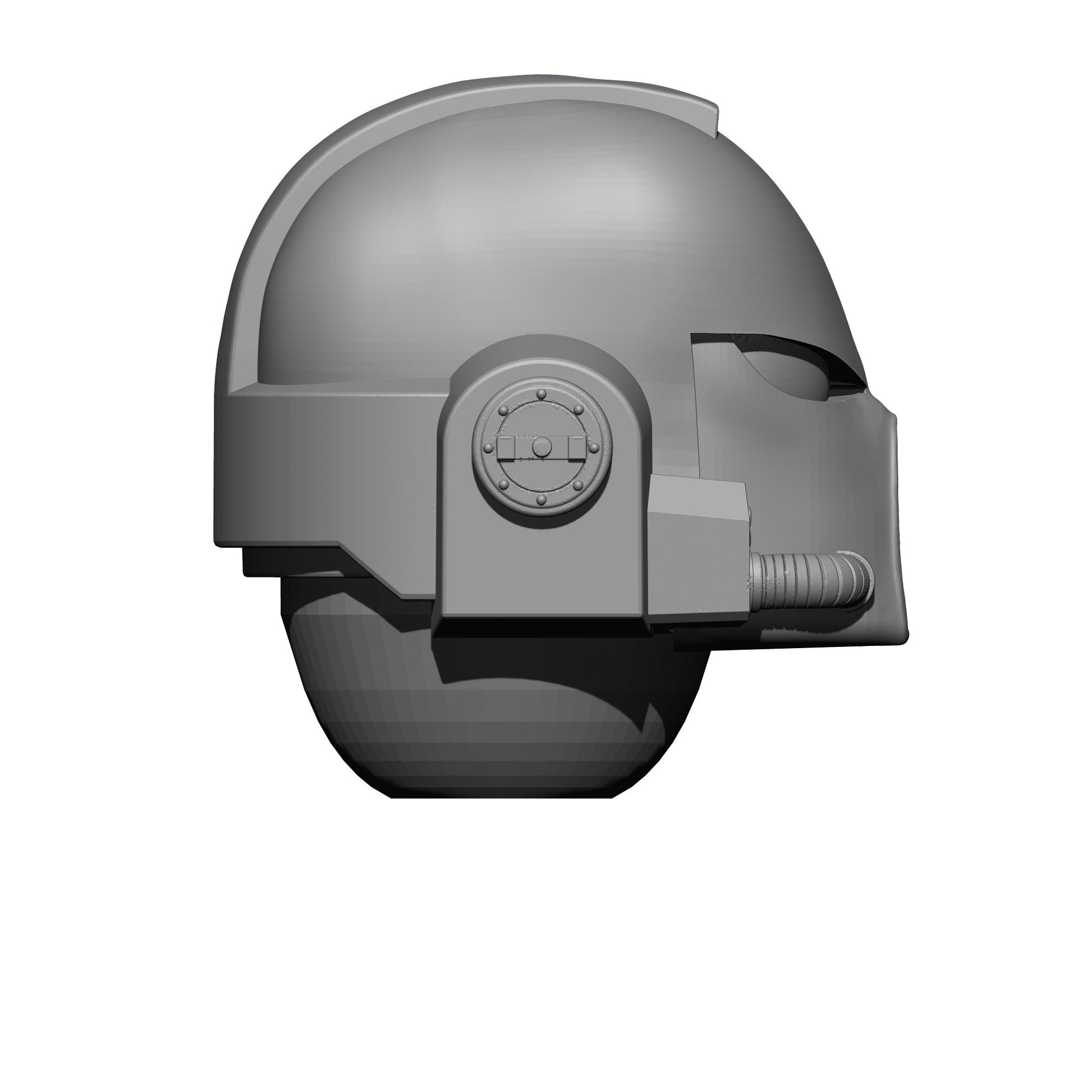 MK VII Helmet: Helmet Swap for JoyToy Warhammer 40K Compatible Space Marine 1:18 4" Action Figures