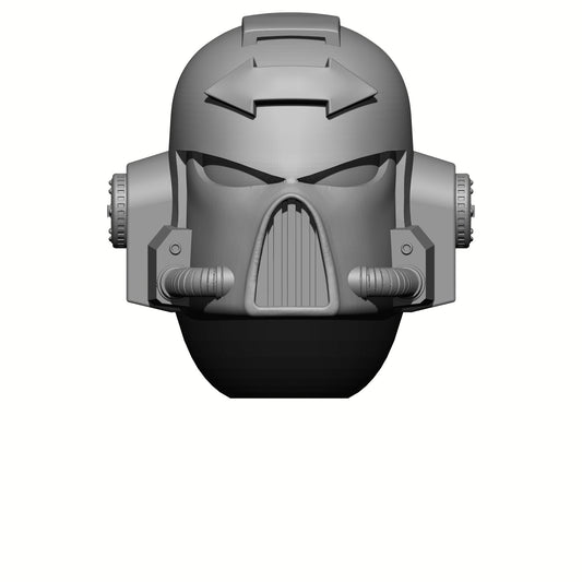 MK VII Helmet with Tactical Double  Arrow for JoyToy Loyalists Marine Action Figures Custom 1:18th Scale Parts