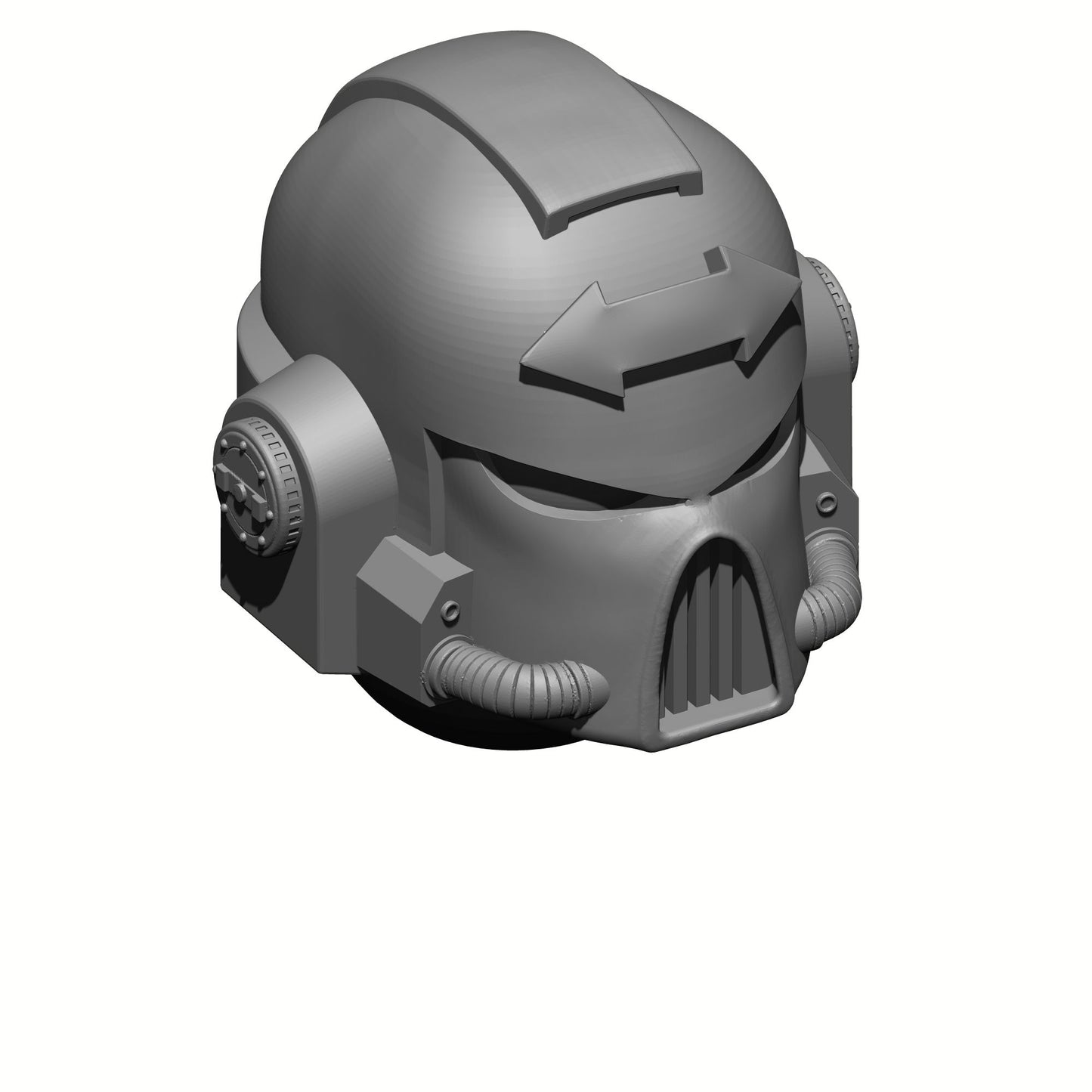 MK VII Helmet with Tactical Double  Arrow for JoyToy Loyalists Marine Action Figures Custom 1:18th Scale Parts