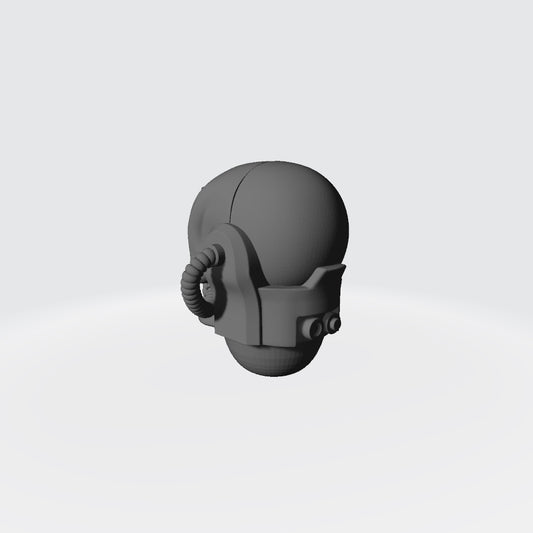 Chaplain Skull Helmet with Eagle compatible with JoyToy Space Marine Action Figures