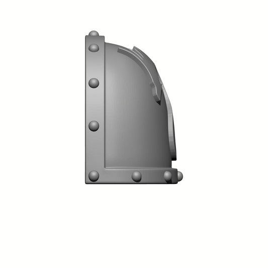 Emperor's Dragons Chapter MKVII Shoulder Pad for JoyToy Loyalist Marine Action Figure Custom 1:18th Scale Pauldron
