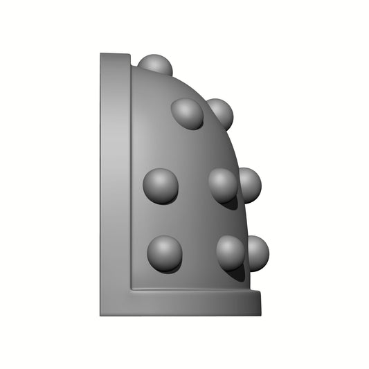 Shoulder Pad MKIV Studded with Molecular Bonding Studs for JoyToy Grimdark Marine Action Figures