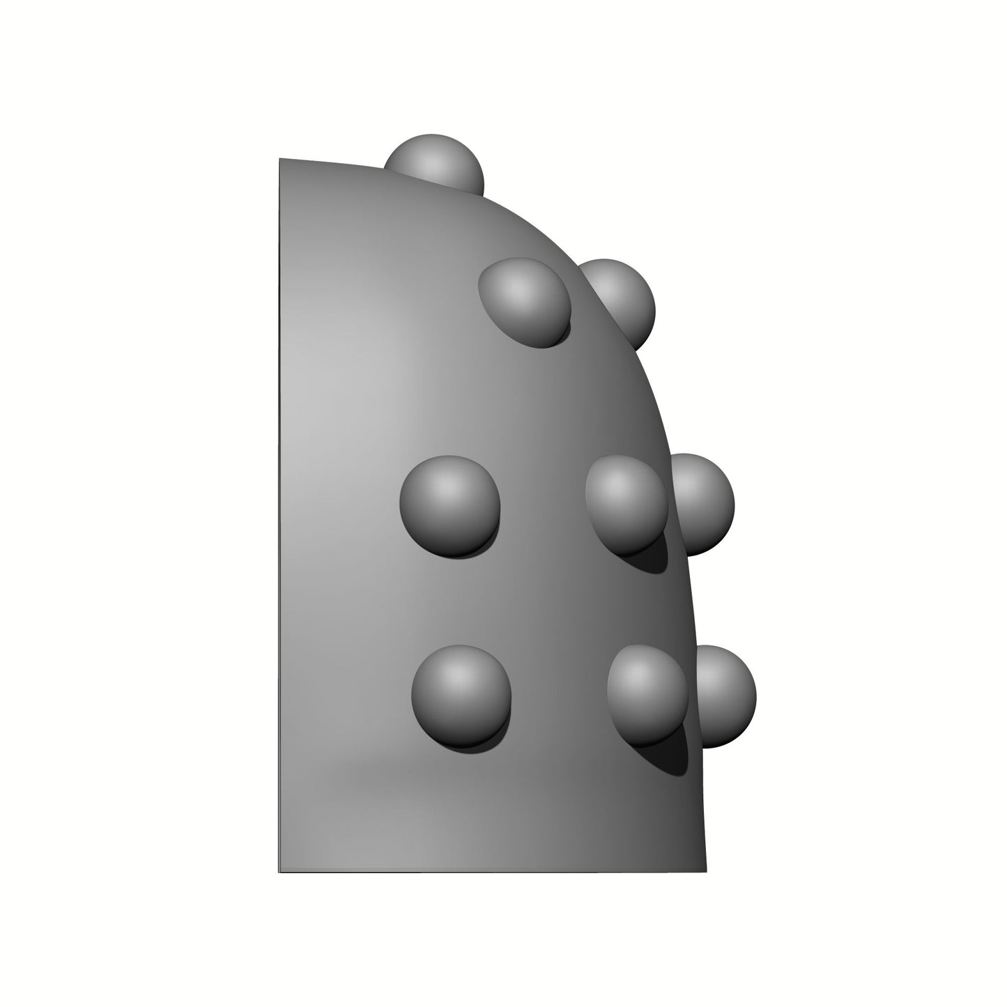 Shoulder Pad Mark VI Studded for JoyToy Space Marine Action Figures Custom 1:18th Pauldron