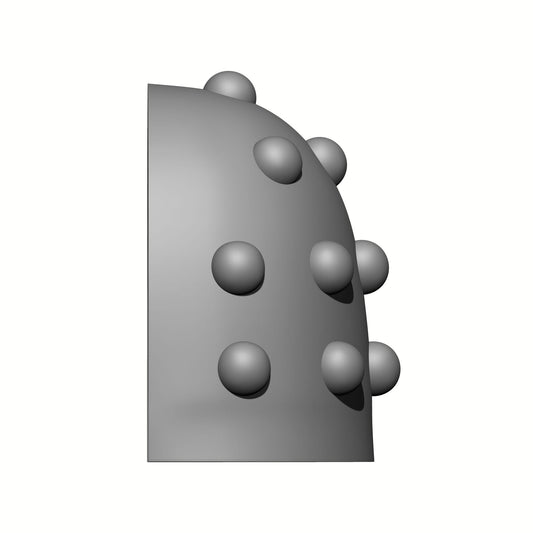 Shoulder Pad Mark VI Studded for JoyToy Space Marine Action Figures Custom 1:18th Pauldron