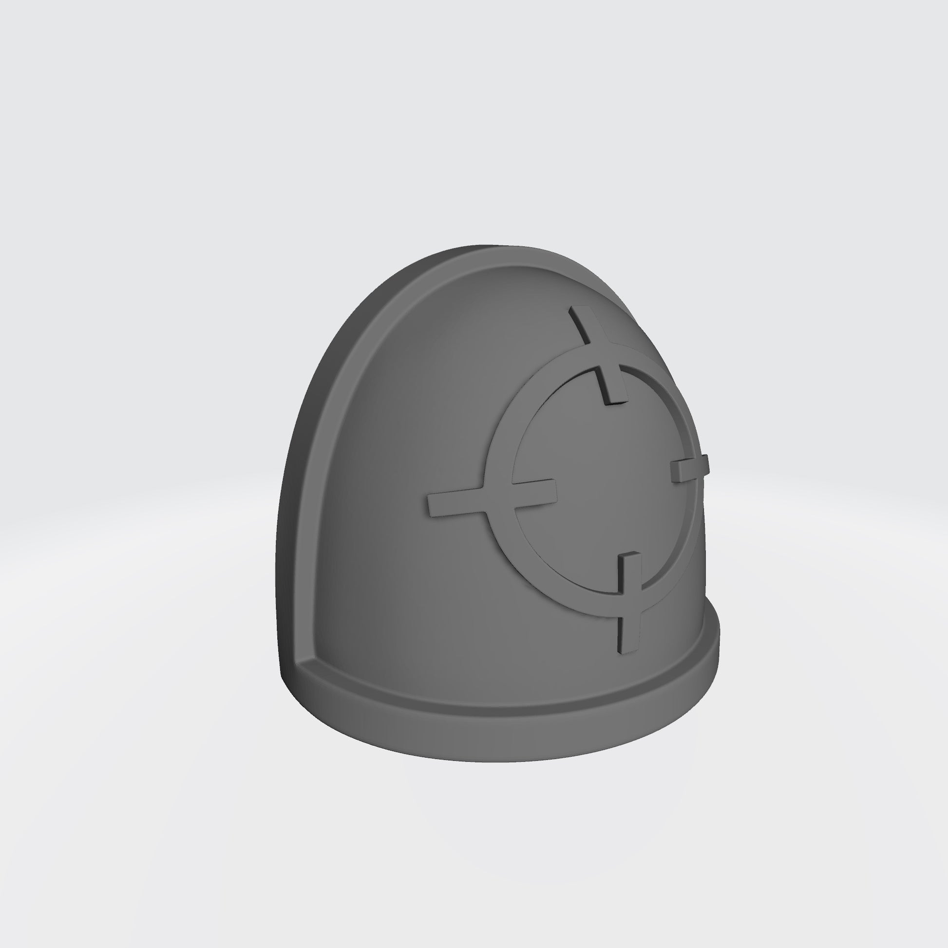 Marksman MKIV Shoulder Pad with Crosshair Compatible with JoyToy Space Marine Action Figures