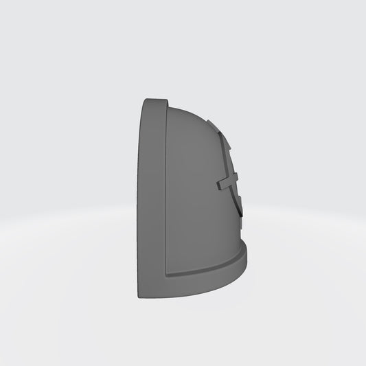 Marksman MKIV Shoulder Pad with Crosshair Compatible with JoyToy Space Marine Action Figures