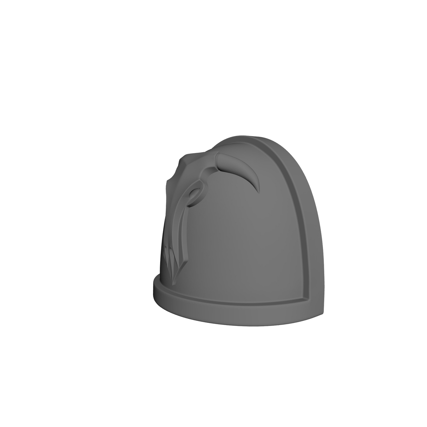 Minotaurs Chapter MKIV Shoulder Pad 01 for JoyToy Grimdark Marine Action Figures