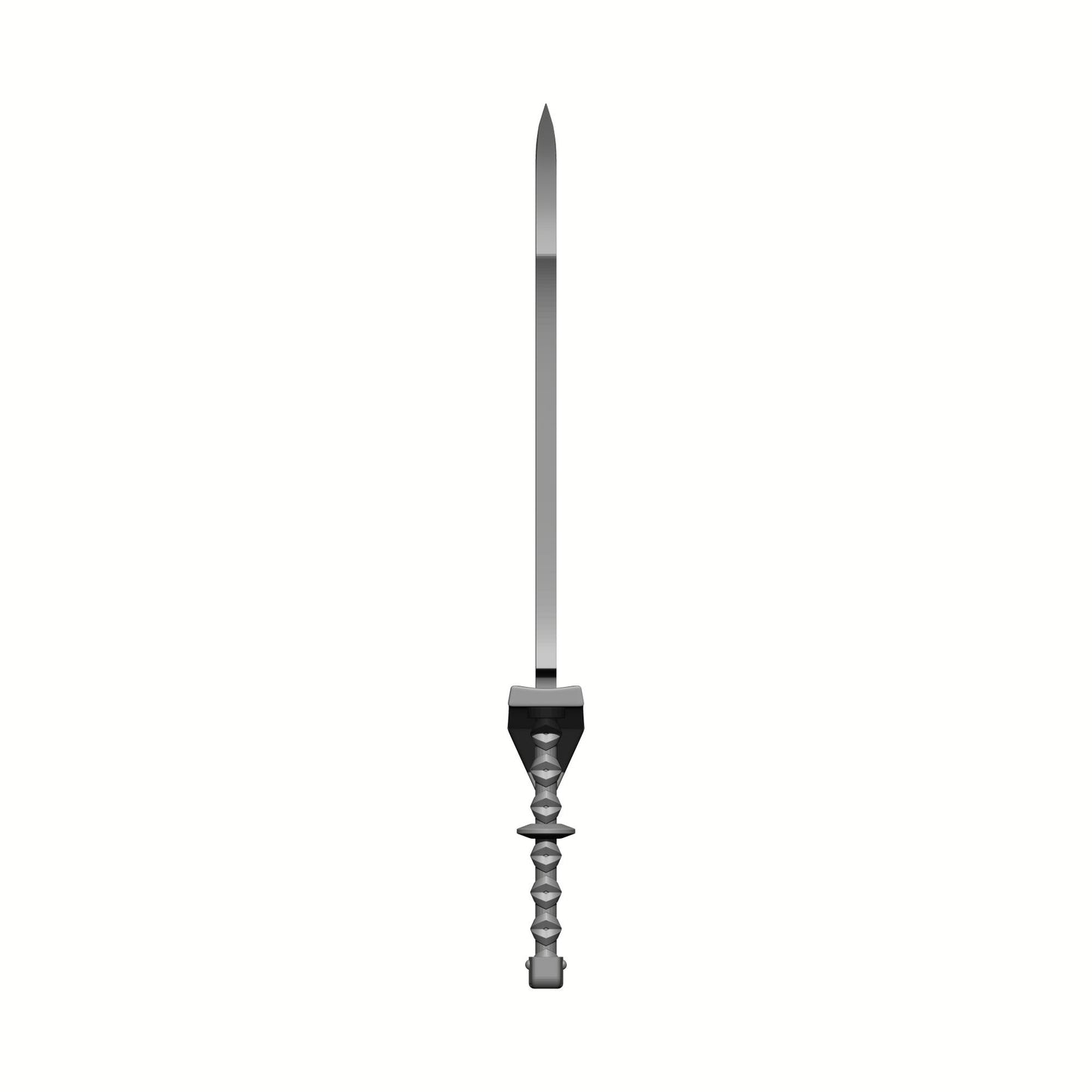 Back of the Emperor's Children Charnabal Sabre compatible with JoyToy Space Marine Action Figures