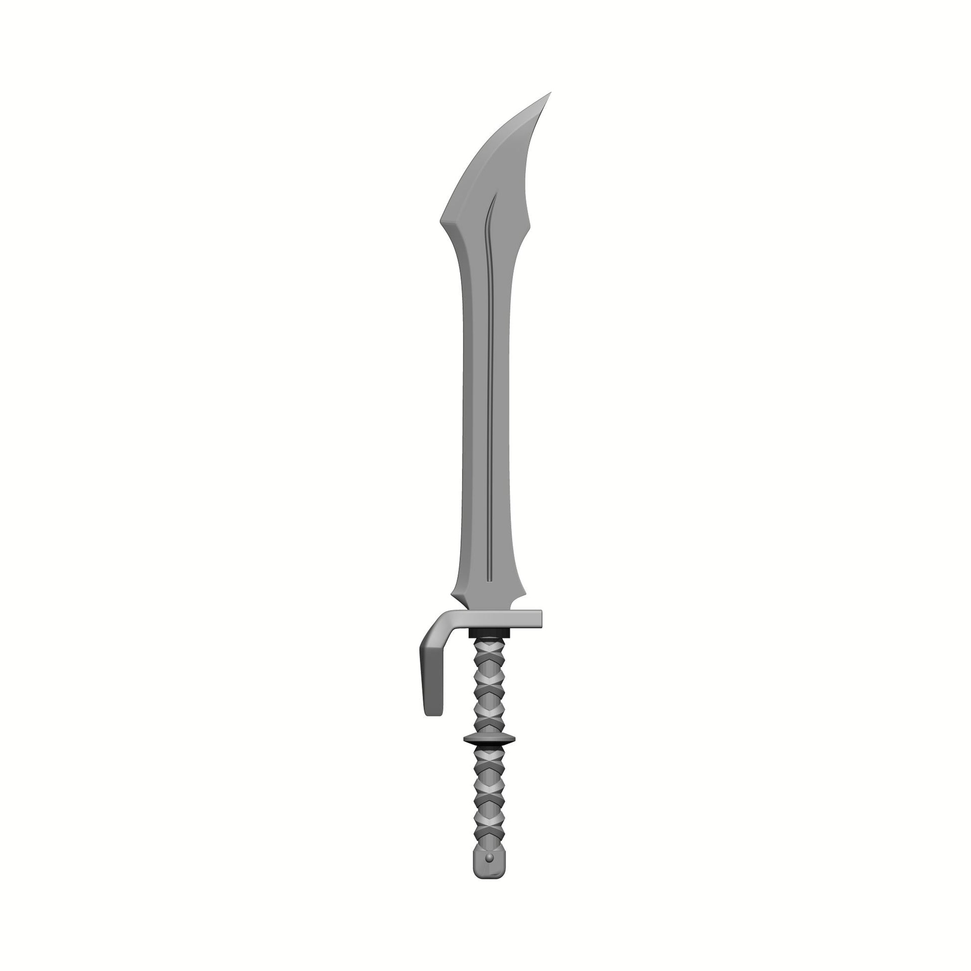 Left side of the Emperor's Children Charnabal Sabre compatible with JoyToy Space Marine Action Figures
