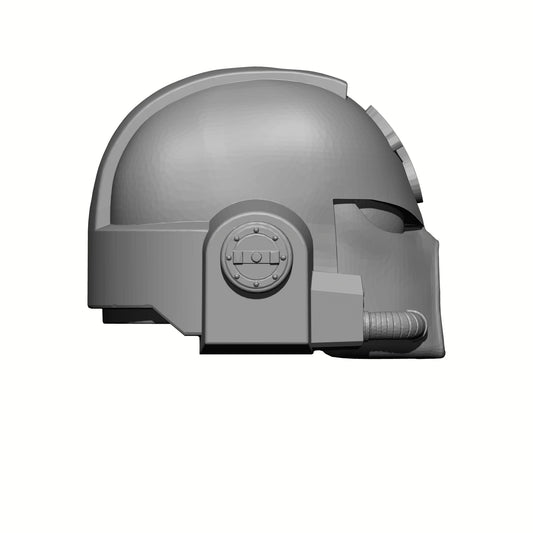 Emperor's Dragons Chapter Mark VII Helmet for JoyToy Grimdark Marine Action Figures Custom 1:18th Scale Parts