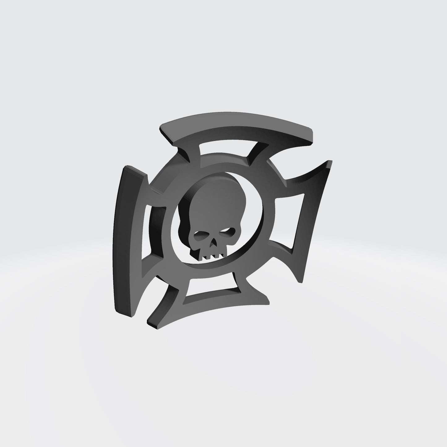 Battle Brother Veteran Crux Terminatus Shoulder Pad Iconography for JoyToy Grimdark Marine Action Figures Custom 1:18th Scale Upgrade