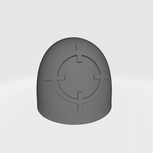 Marksman MKVI Shoulder Pad with Crosshair Compatible with JoyToy Space Marine Action Figures