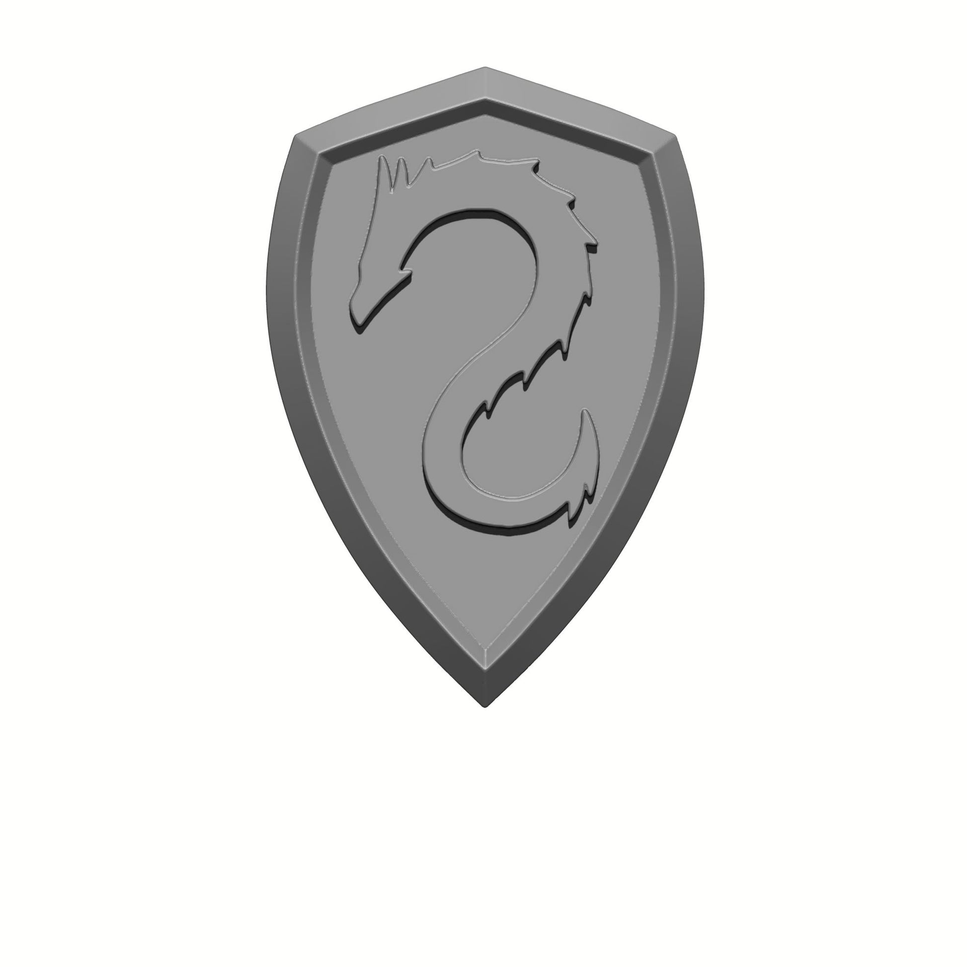 Emperor's Dragons Chapter Shoulder Pad Heraldry Shield for JoyToy Space Marine Action Figures