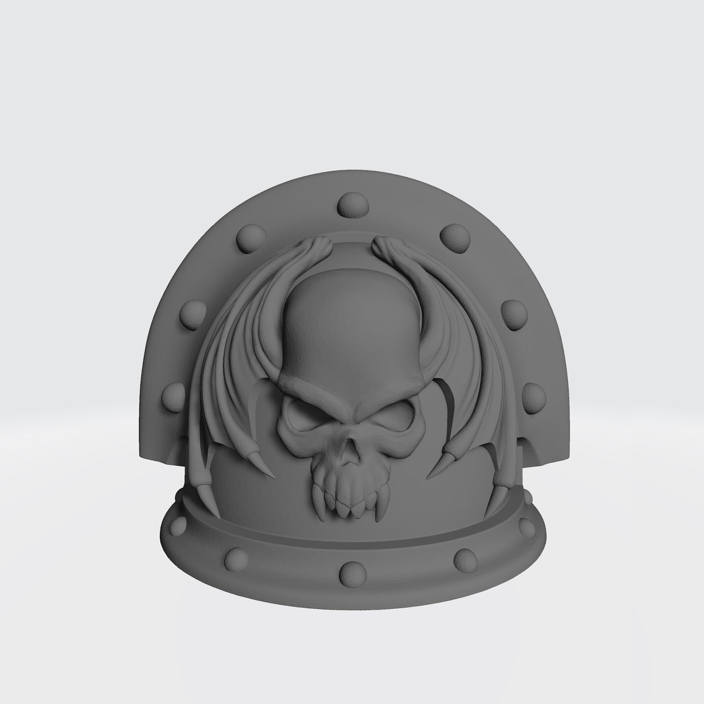 Night Lords MKIII Shoulder Pad Full Sword Breaker Studded Double Rivets for JoyToy Traitor Legion Action Figures