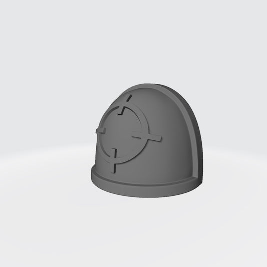 Crosshairs MKIV Shoulder Pad for JoyToy Space Marine 1:18 Scale Action Figures