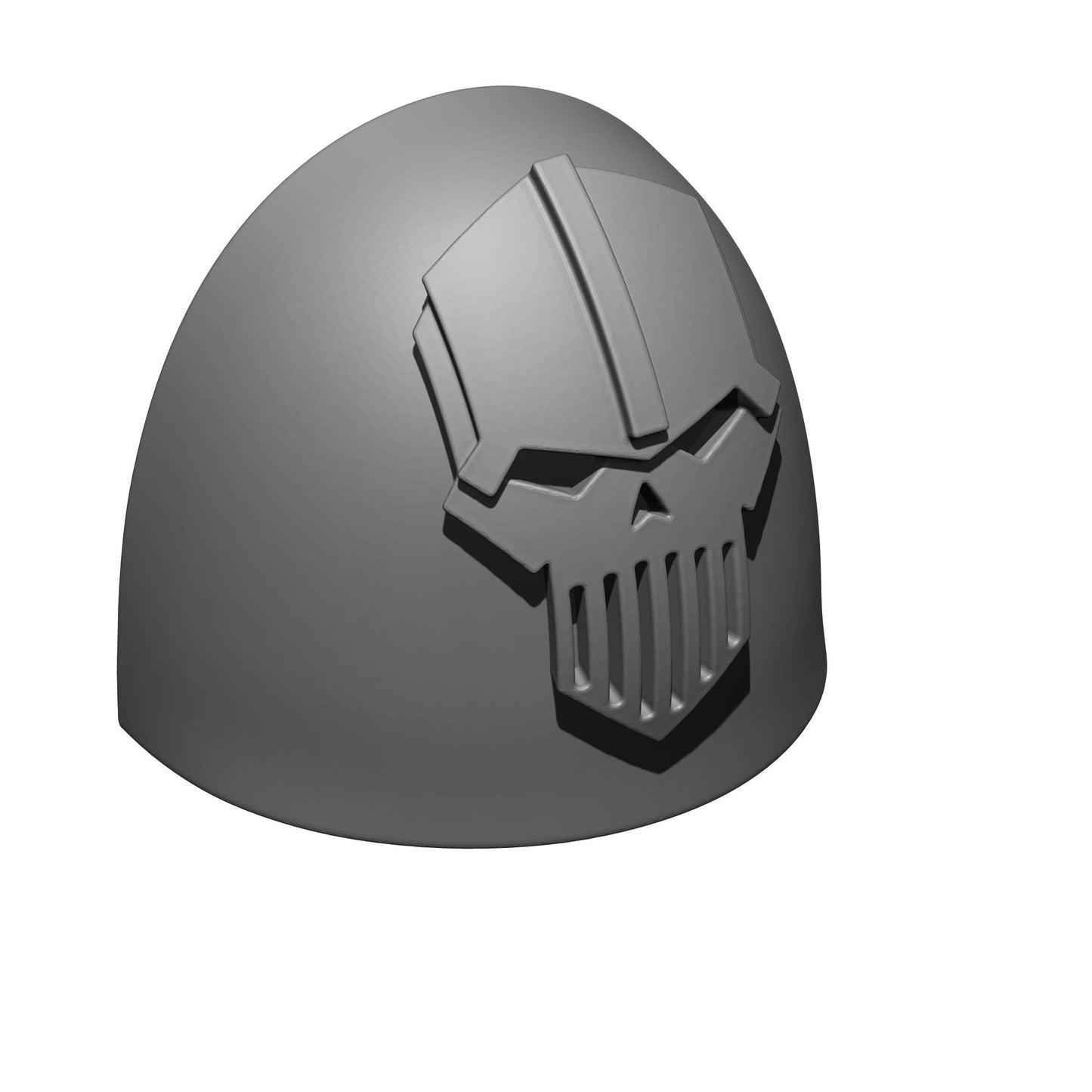 Iron Skull Legion MKVI Shoulder Pad Ver. 02 for JoyToy Traitor Marine Action Figure Custom 1:18th Scale Pauldron