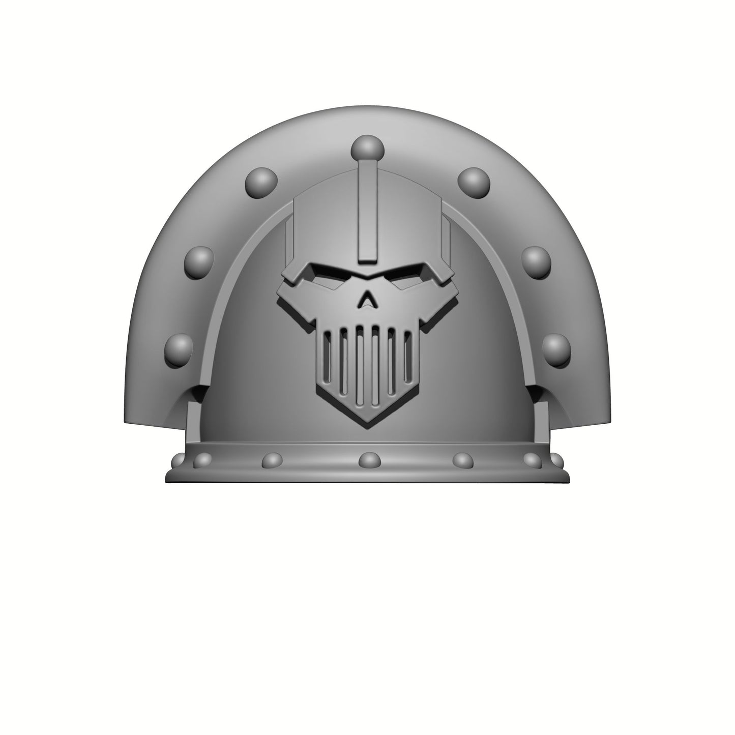 18th Scale Armory Designed Iron Warriors Legion MKIII Shoulder Pad Compatible with JoyToy Space Marine 1:18 Scale Action Figures