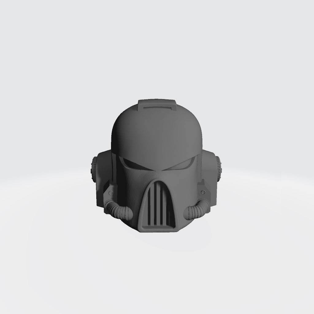 Space Marine MK VII Helmet Refrigerator Magnet Warhammer 40k Style Custom MK 7 Magnet