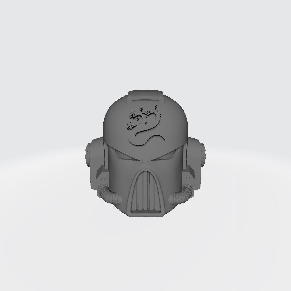 Space Marine MK VII Helmet Refrigerator Magnet Warhammer 40k Style Custom MK 7 Magnet