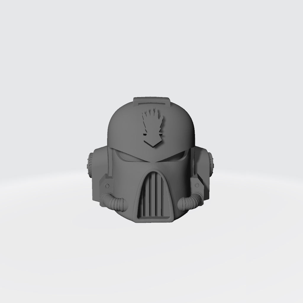 Space Marine MK VII Helmet Refrigerator Magnet Warhammer 40k Style Custom MK 7 Magnet